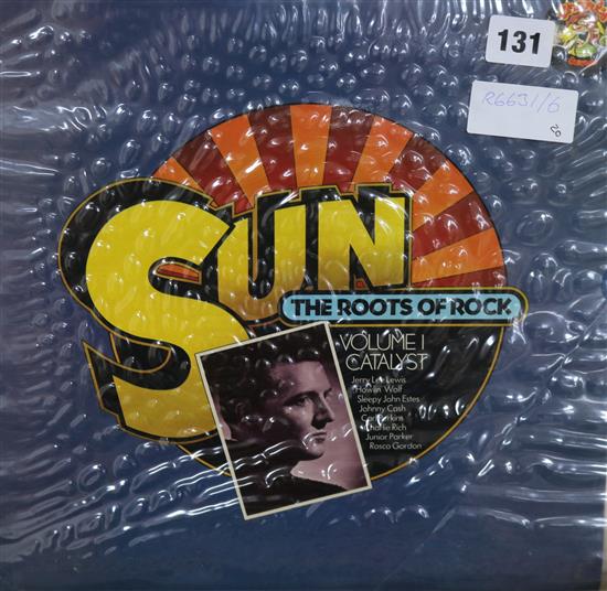 Sun Records Roots of Rock 13 LP set and 7 others